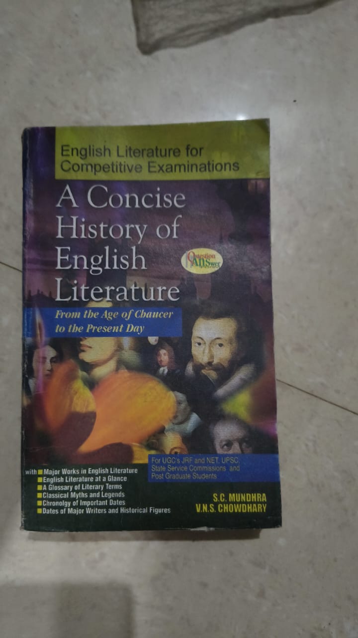 A Concise History of English Literature