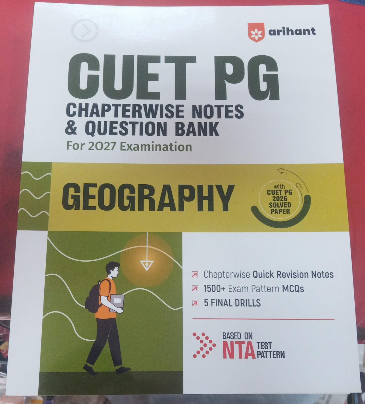 Arihant CUET PG Geography Chapterwise Notes & Question Bank for 2027 Examination
