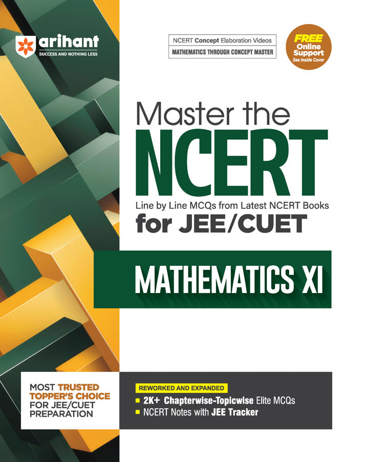 Master The NCERT Mathematics (Class-11) for JEE/CUET 2026 | Free Online Support | English Medium| Arihant