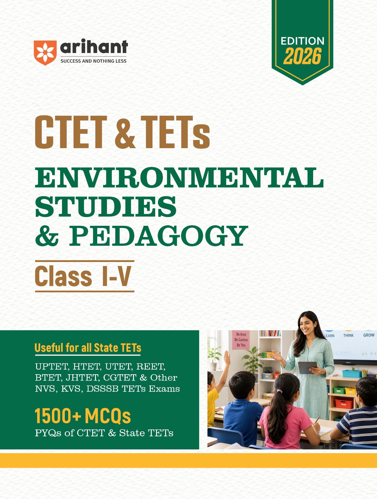Arihant CTET & TETs Environmental Studies & Pedagogy Class I-V Edition 2026