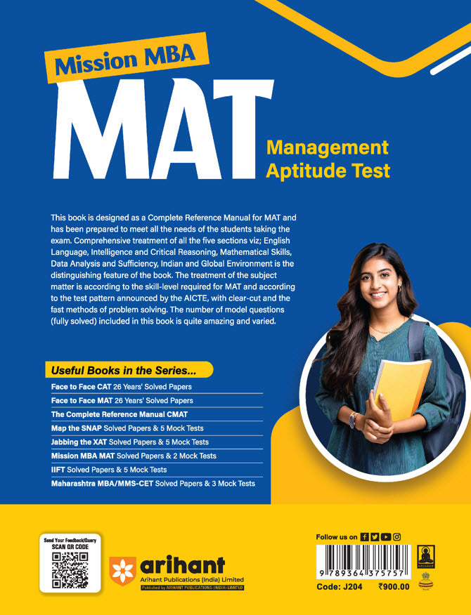 Mission MBA MAT (Management Aptitude Test) 2025-26