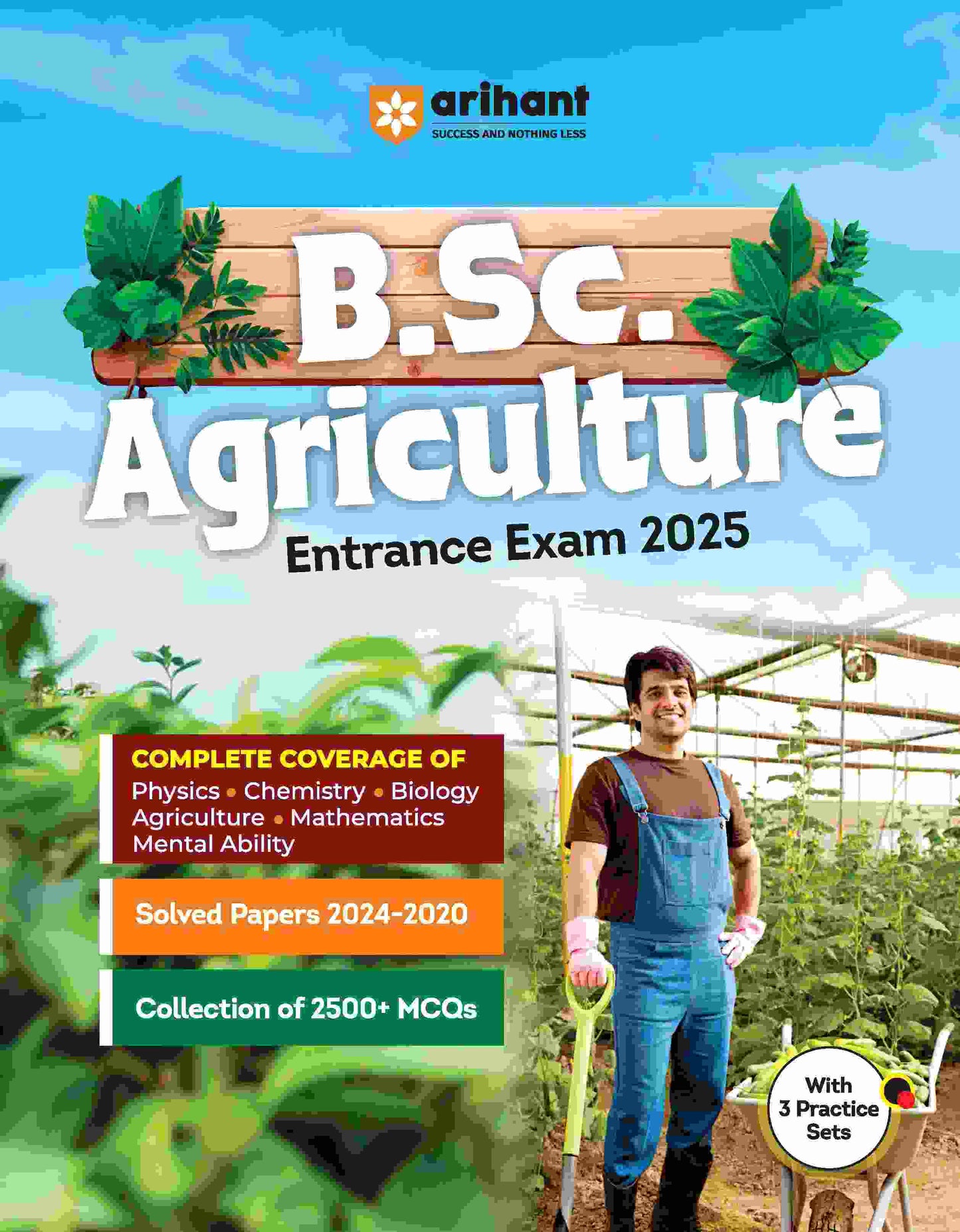 . Sc. Agriculture Entrance Examination 2025 | English Medium