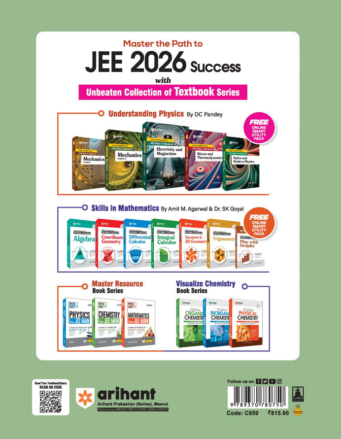 IIT JEE (Main & Advanced) Chemistry | 48 Years Chapterwise & Topicwise Solved Paper (2025-1978) by Ranjeet Shahi