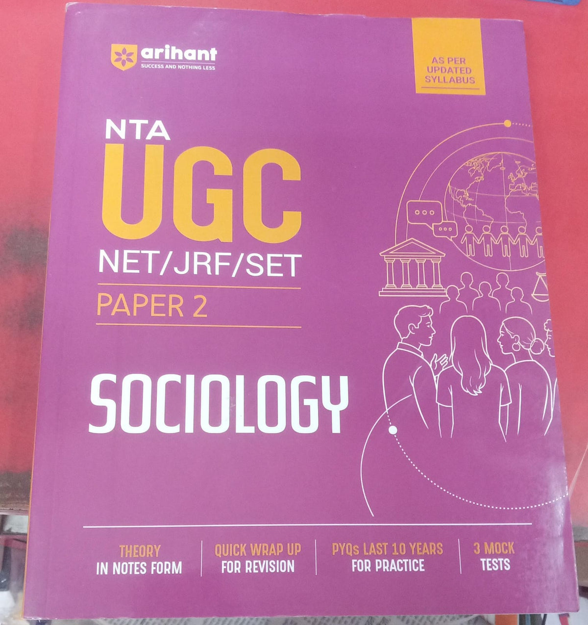 Arihant NTA UGC NET/JRF/SET Paper 2 Sociology