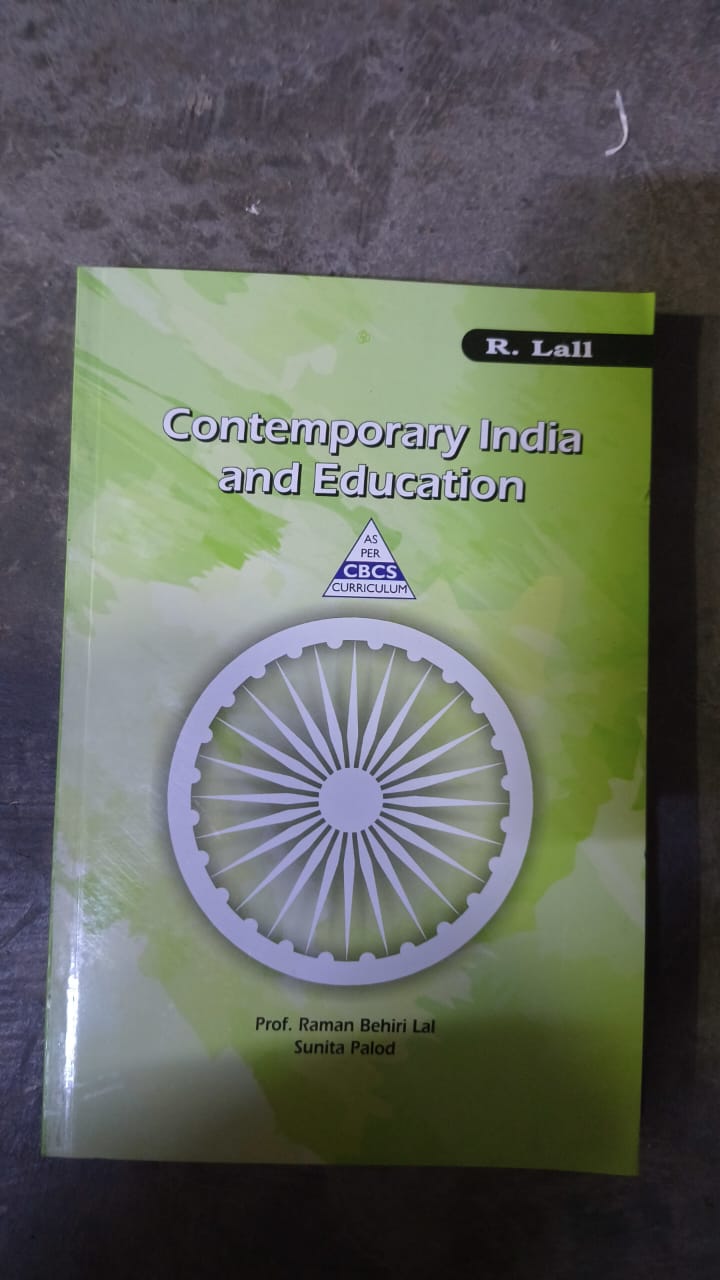 Contemporary India and Education - As per CBCS Curriculum