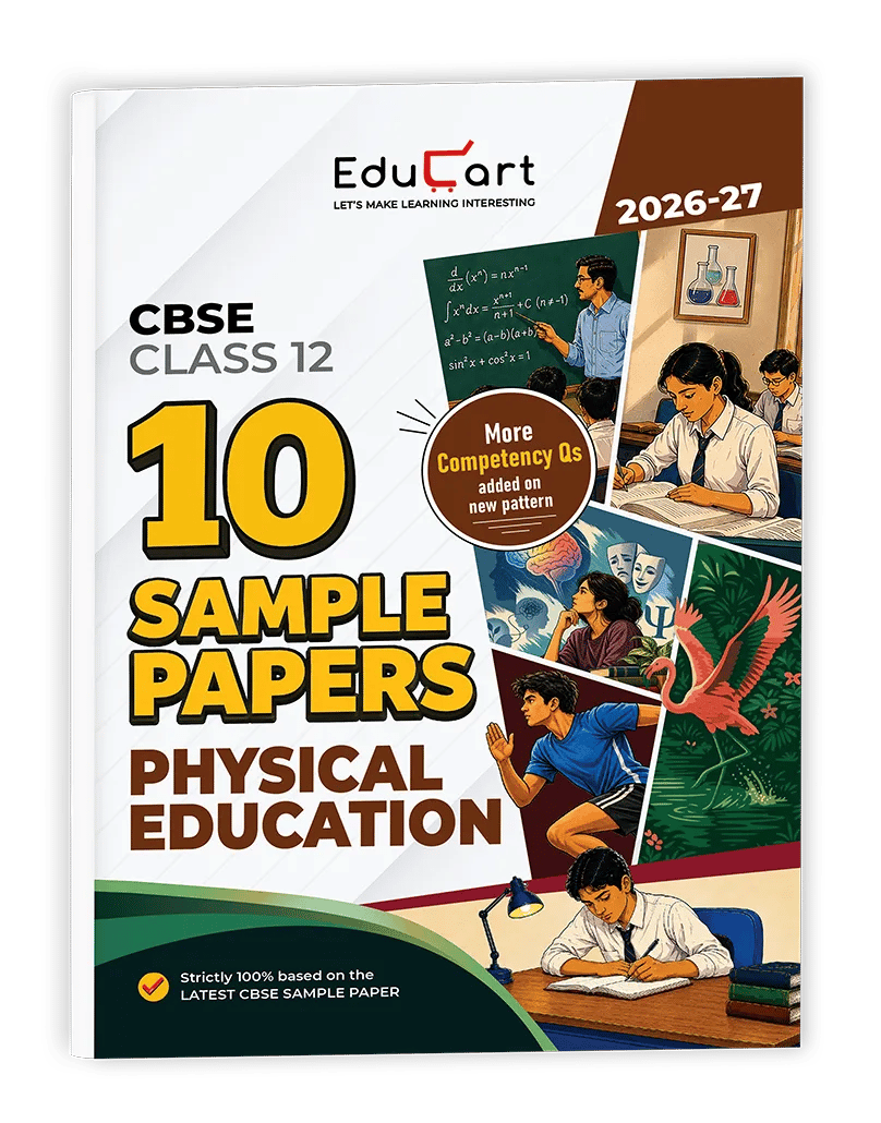 Educart CBSE Class 12 10 Sample Papers Physical Education 2026-27
