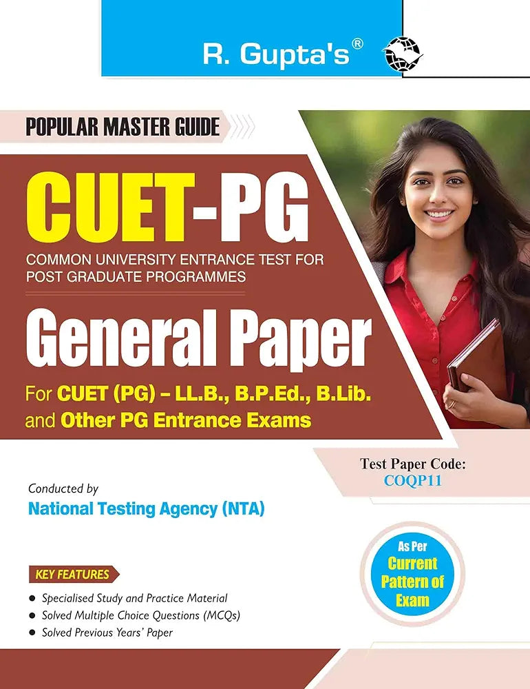 Cuet-Pg: Part-A (General) Entrance Exam Guide (For All Cuet-Pg Entrance Exams)