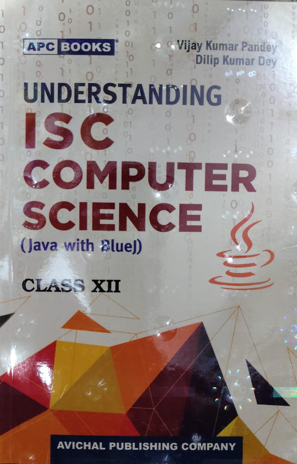 APC Books Understanding ISC Computer Science (Java with BlueJ) - Class 12 - By Vijay Kumar Pandey & Dilip Kumar Dey - Avichal Publishing Company