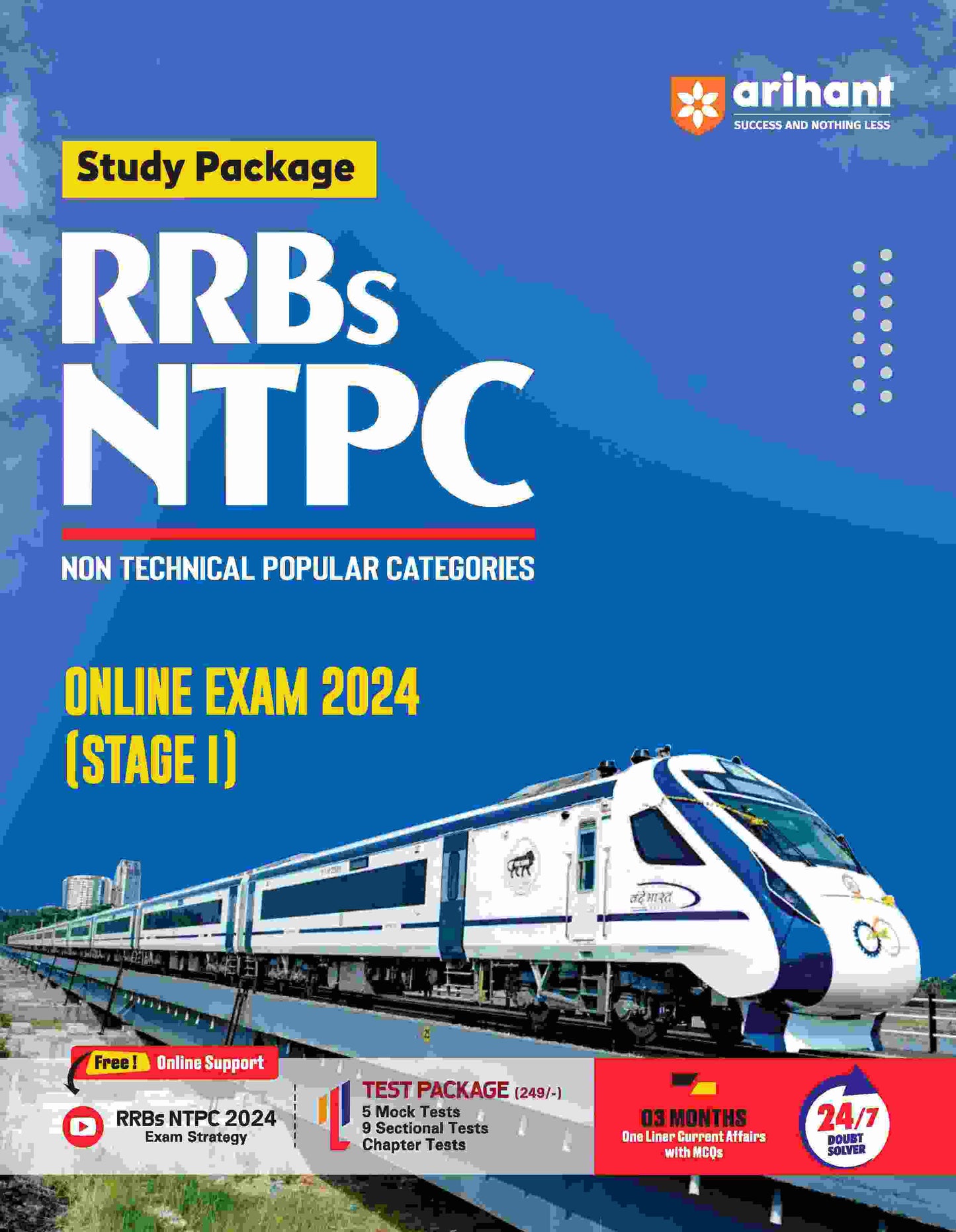 RRBs NTPC CBT Exam 2024 (Stage I) | 30 Practice Sets | English Medium