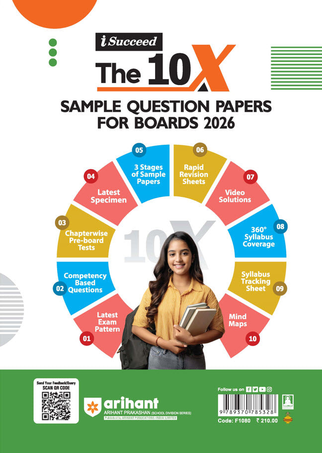 i-Succeed ICSE 2026 – Geography Class 10 | 15 Sample Question Papers | Based on Latest ICSE Syllabus | Includes Solved Specimen Paper, 2025 Board Paper & Council-style Answers