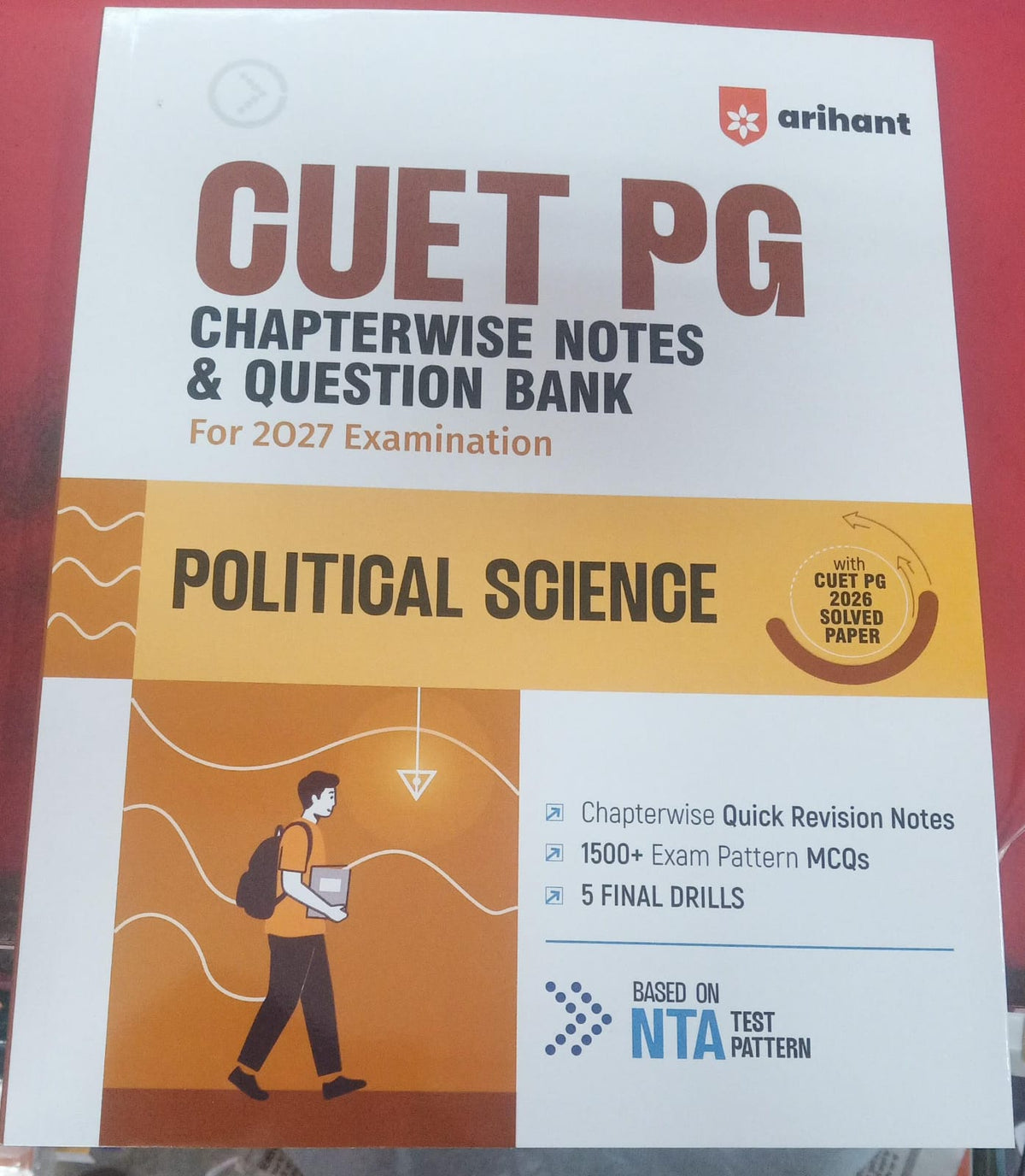 Arihant CUET PG Political Science Chapterwise Notes & Question Bank for 2027 Examination