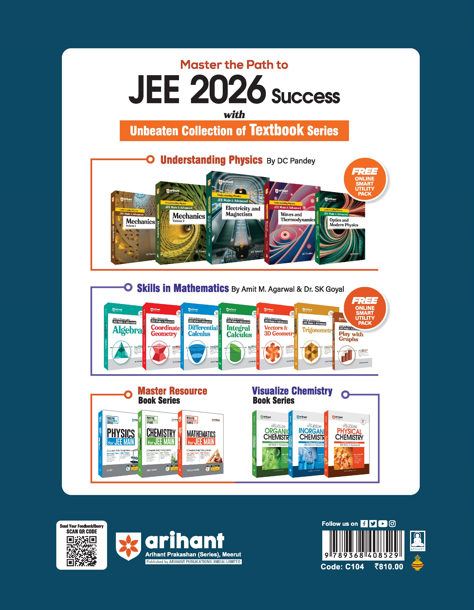 JEE Main Mathematics | 24 Years (2025-2013 JEE Main & 2012-2002 AIEEE) | Chapterwise-Topicwise Solved Papers | Key Idea, Concept Enhancer