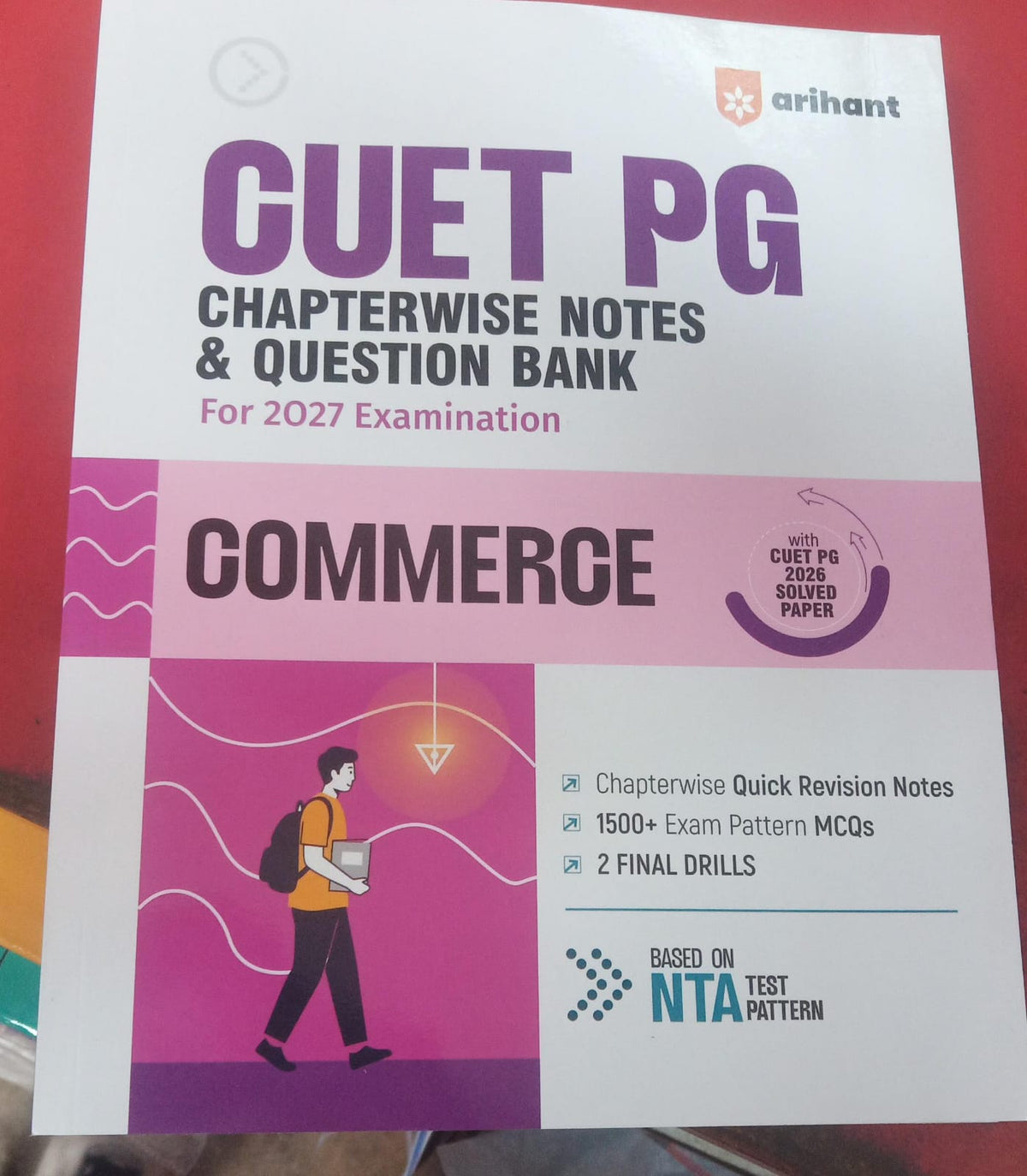 Arihant CUET PG Commerce Chapterwise Notes & Question Bank for 2027 Examination