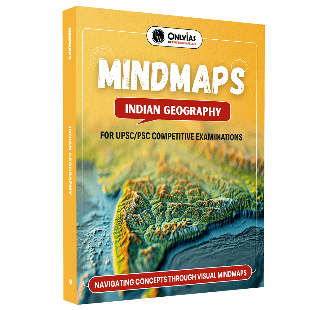 PW UPSC Mindmaps Indian Geography For UPSC/PSC Competitive Examinations | Navigating Concepts Through Visual Mindmaps
By PW