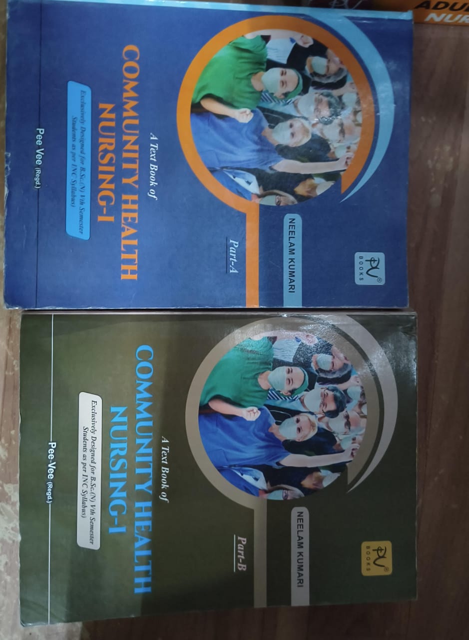 A Text Book of Community Health Nursing-I (Part-A+B)