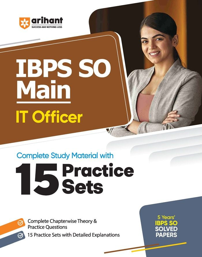 IBPS SO Main IT Officer | Complete Study Material with 15 Practice Sets | English Medium
