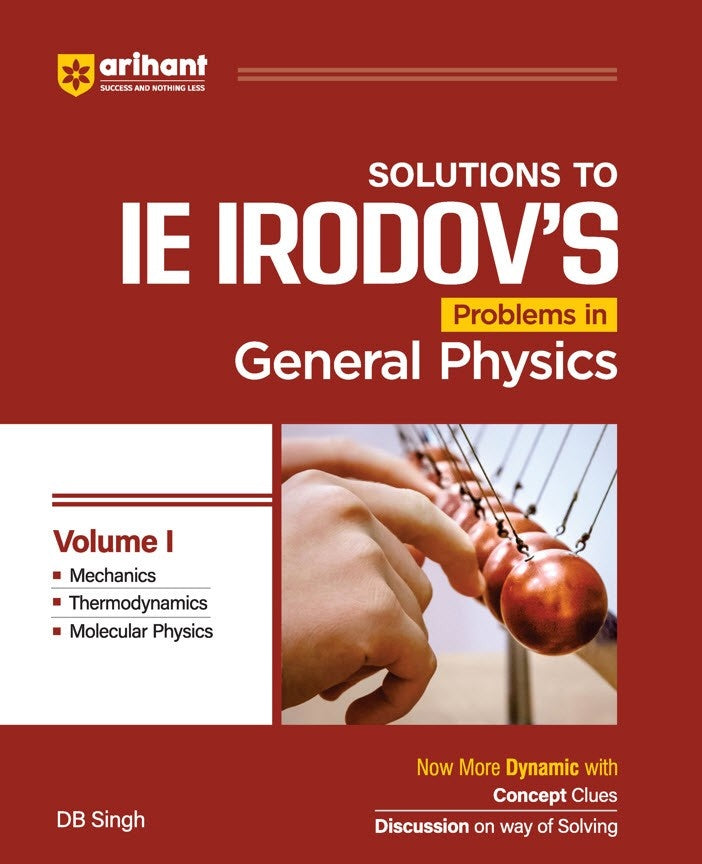 Problems In General Physics by IE Irodov's - Vol. I | 2026edition Arihant
Paperback
ISBN
:
9789311127309
Binding
:
Paperback
MRP