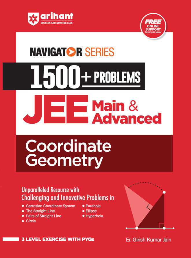 Navigator Series 1500+Problems JEE Main & Advanced Coordinate Geometry | By Er. Girish Kumar Jain