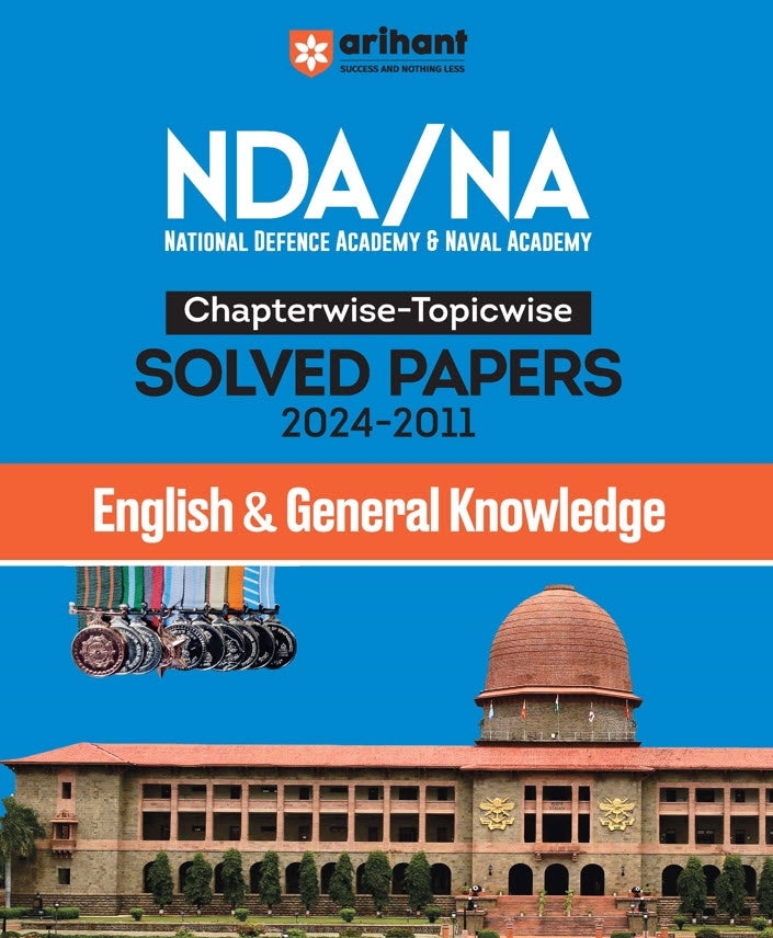 Combo of NDA/NA Chapterwise-Topicwise Solved Papers (2024-2011) | English Medium
