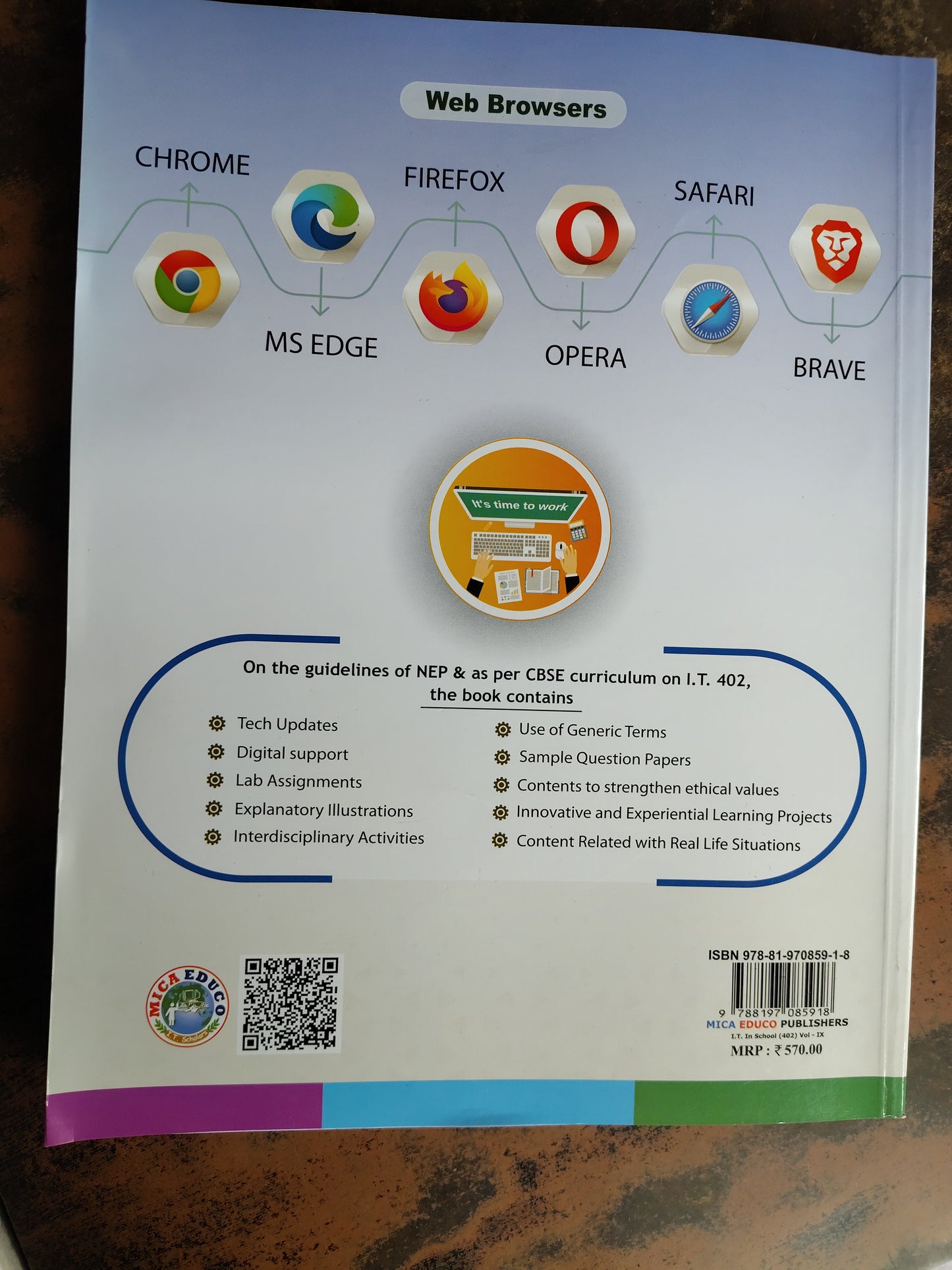 Mica Computer Class 9,| Information Technology 402