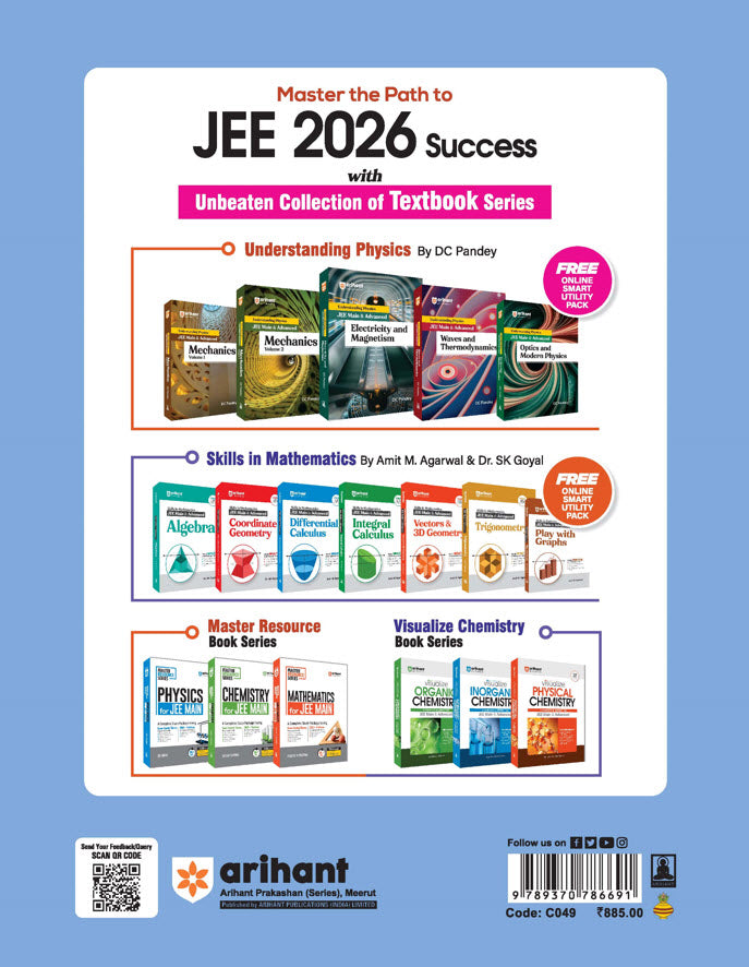 IIT JEE (Main & Advanced) Mathematics | 48 Years Chapterwise & Topicwise Solved Paper (2025-1978) by Amit M. Agarwal