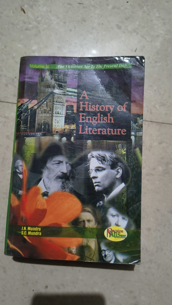 A History of English Literature (Vol. III)