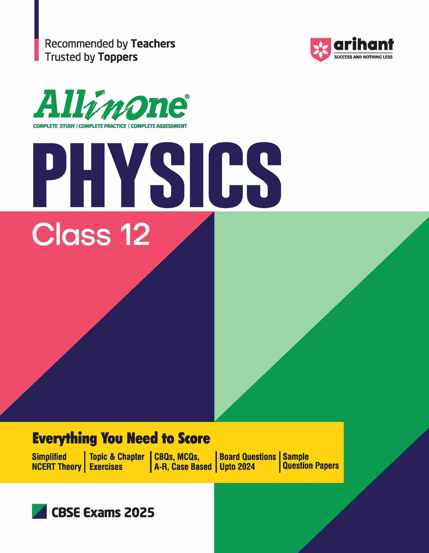 All In One CBSE Physics Class 12th For CBSE Exams 2025 | Based On Latest NCERT