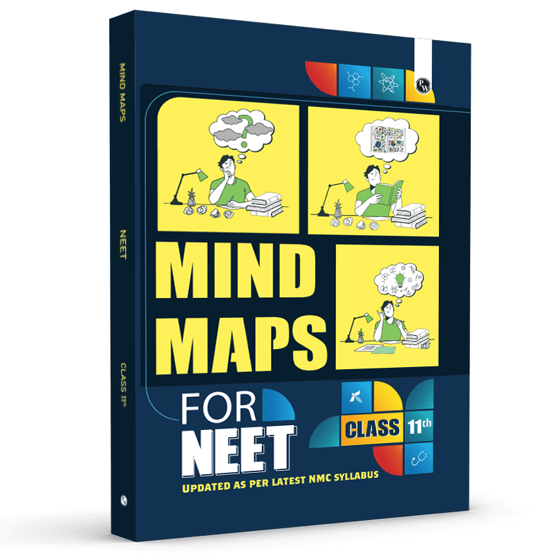 NEET Mind Maps for Class 11th (Paperback) l Complete Coverage of Physics, Chemistry and Biology l Intractive Mind Maps, Important Concept & Formula
By PW