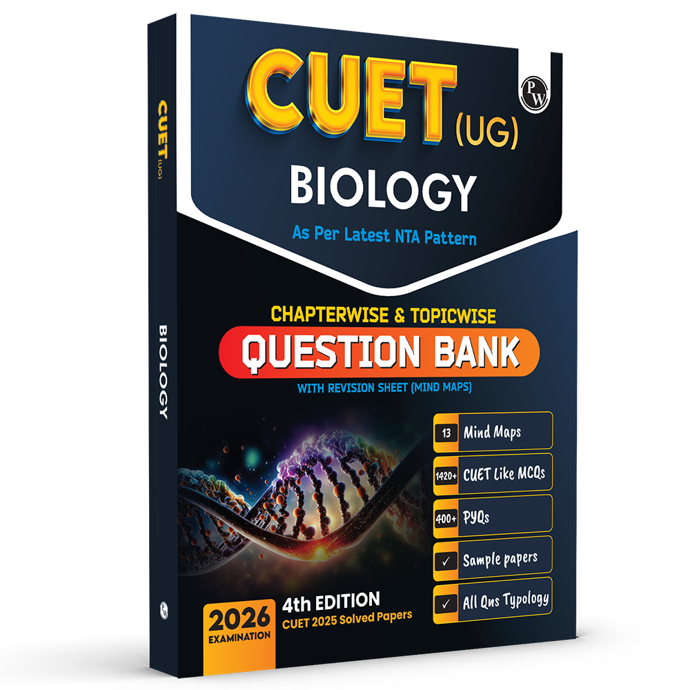 CUET (UG) Biology Chapterwise & Topicwise Question Bank for 2026 Exam | Theory & Exercise with Past Year Questions (2025-2022) PYQ and Mock Tests
By PW