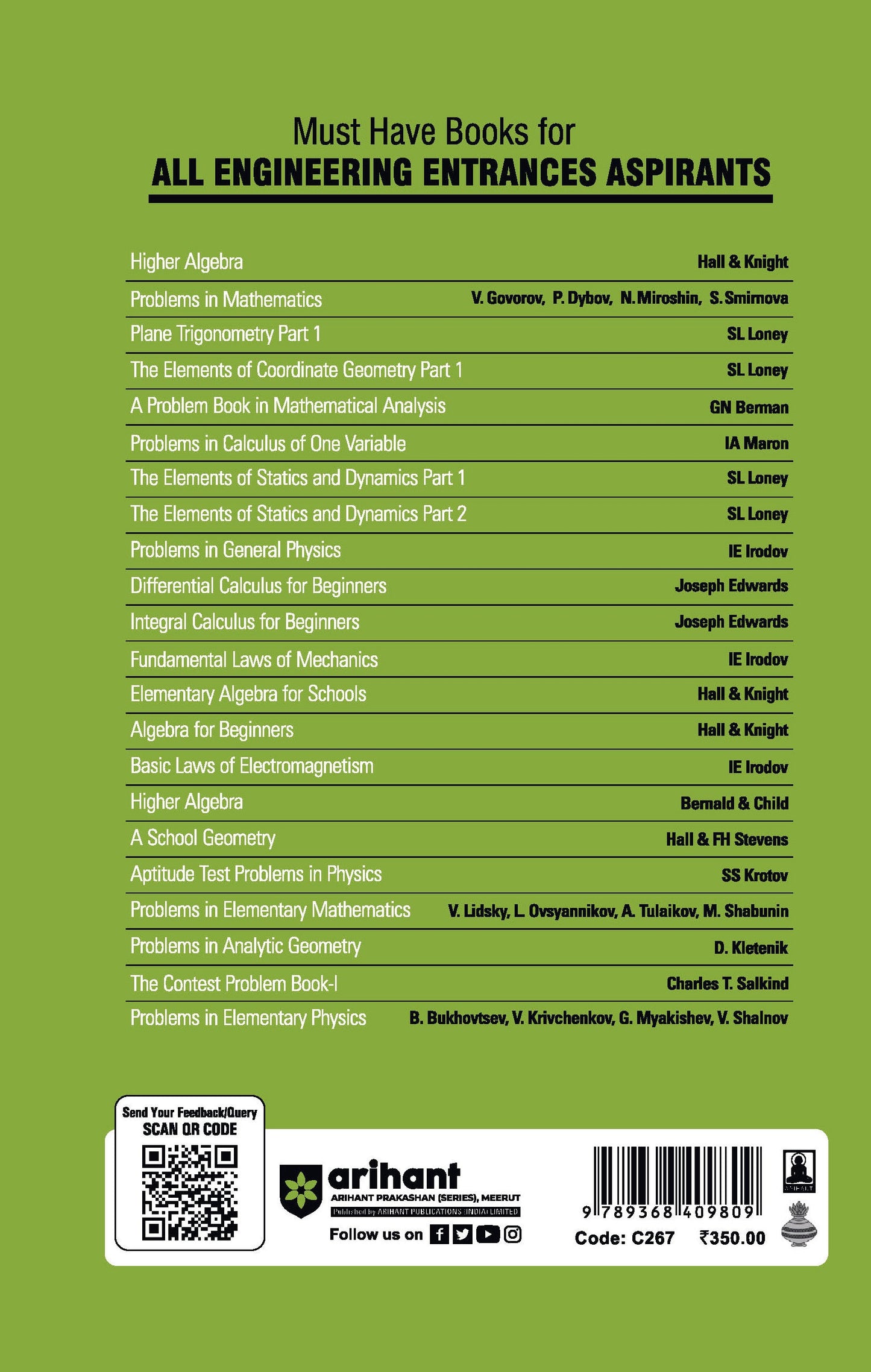 Classic Texts Series - Elementary Algebra for Schools | HS Hall & Sr Knight