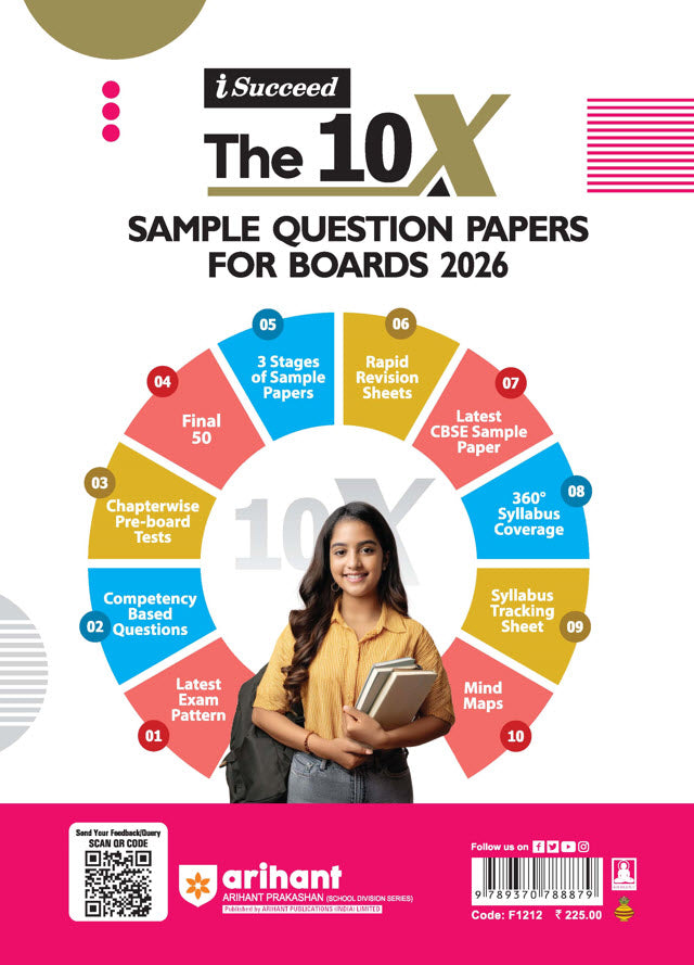 i-Succeed CBSE 2026 — Hindi-B Class 9 | 10 Sample Question Papers | Rapid Revision Sheets | Fully Solved Board Paper 2025 | Based on Latest CBSE Sample Paper