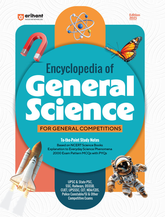 Encyclopedia of General Science for General Competitions | Revised Edition 2025 | English Medium
