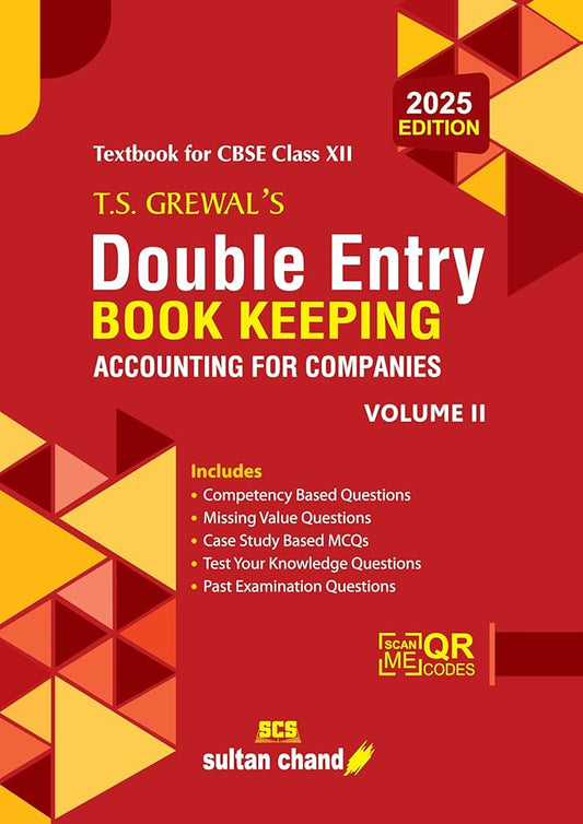 TS GREWAL Double entry BOOK KEEPING ACCOUNTING FOR COMPANY VOLUME 2 |TS grewal|2025 latest