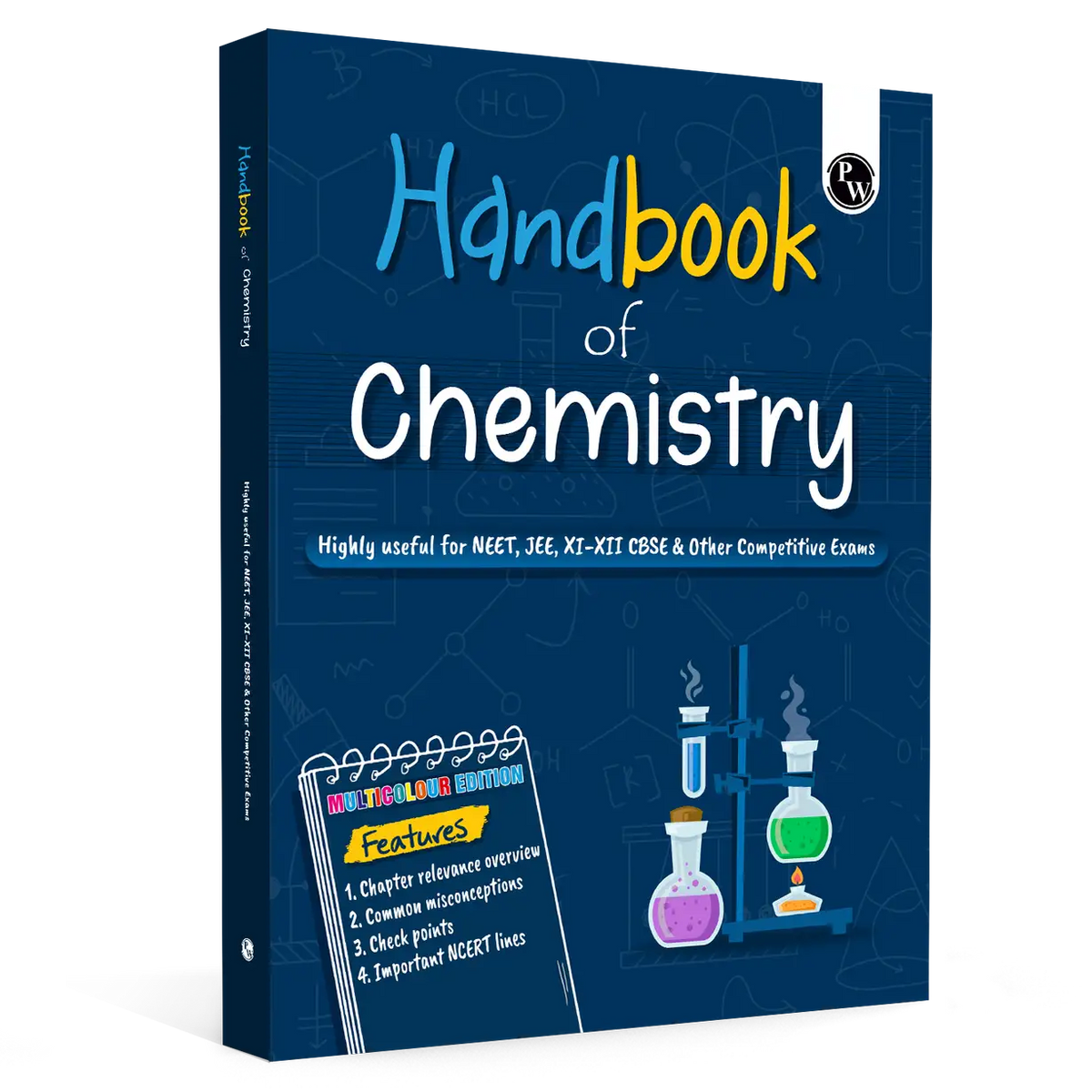 PW Chemistry Handbook For 2026-27 Exams | Highly Useful For NEET, JEE, CBSE Class 11-12 & Other Competitive Exams | Quick Revision Book | Important NCERT Lines
By PW