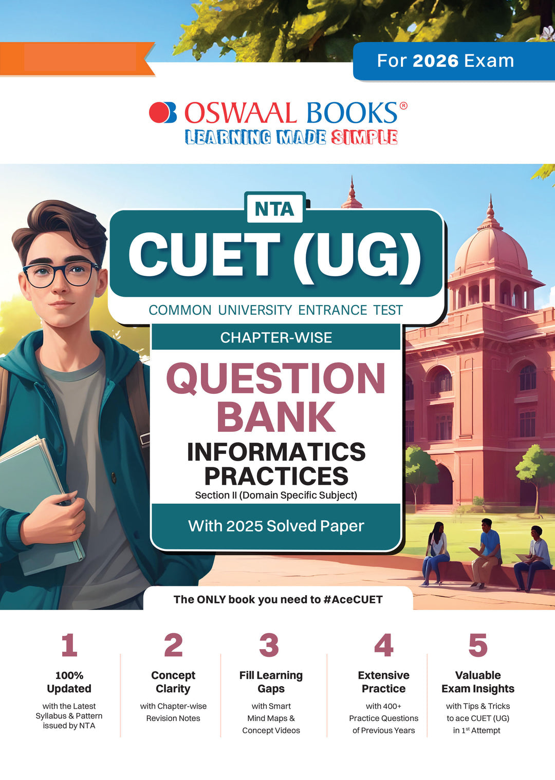 NTA CUET (UG) Chapter-wise Question Bank Informatics Practices For 2026 Exam