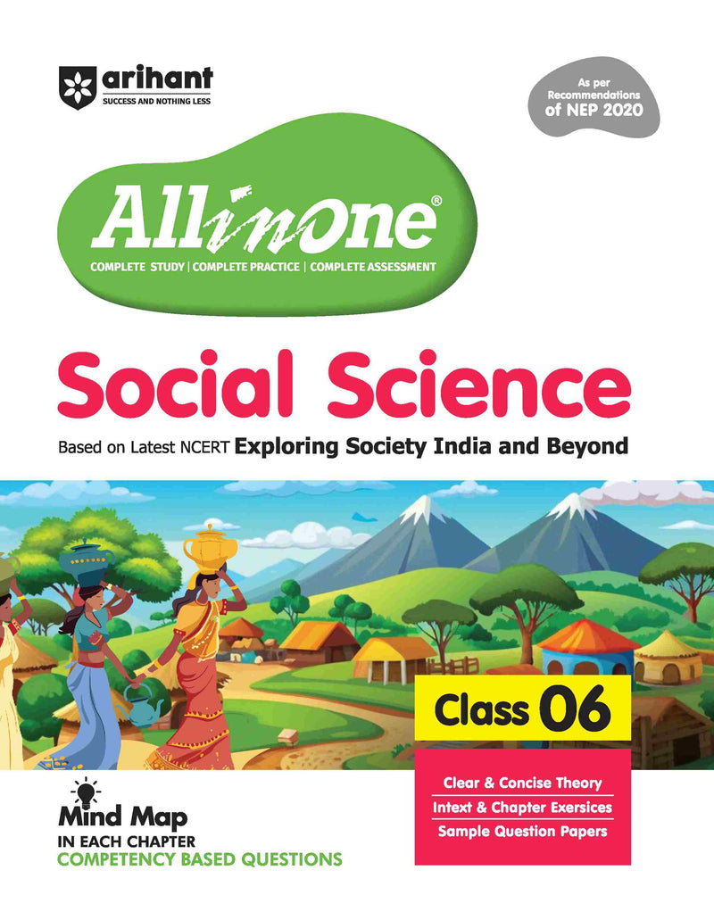 All In One Social Science Class 6th | Based On NCERT | Arihant