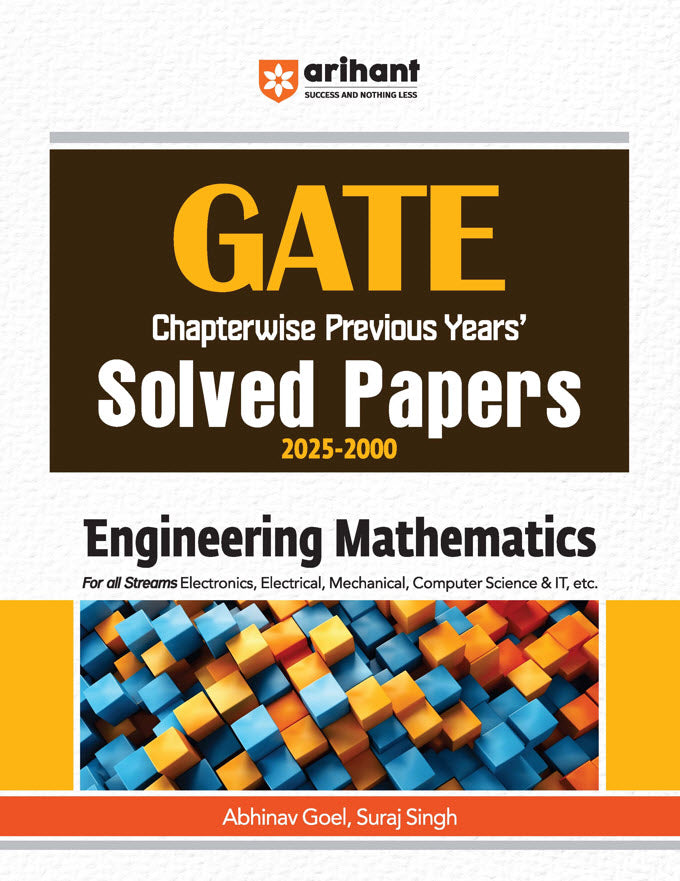 GATE Engineering Mathematics Chapterwise Solved Papers (2025-2000) | By Abhinav Goel & Suraj Singh