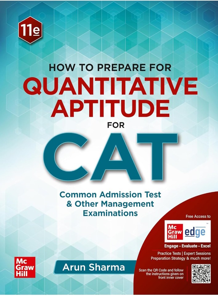 Quantitative Aptitude for CAT 2025 by Arun Sharma | 11th edition (latest) | CAT/ MBA