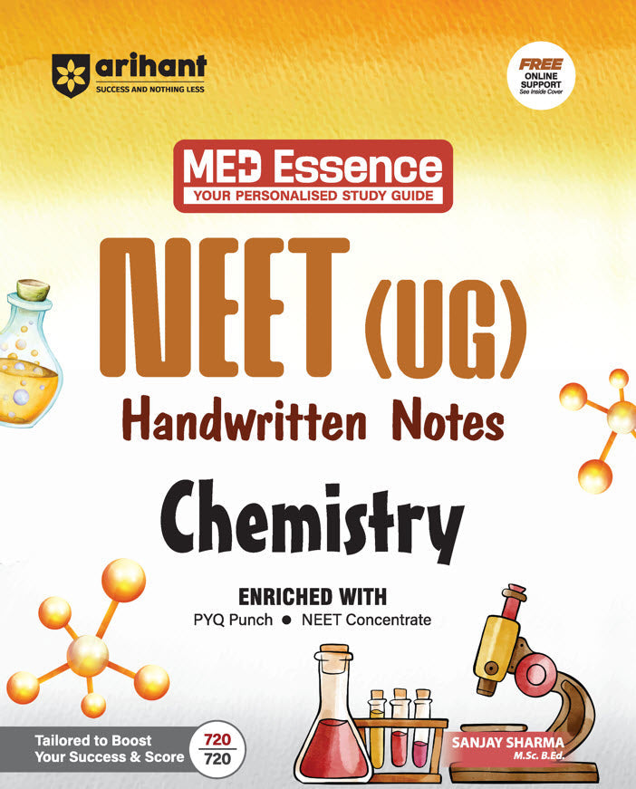 MED Essence NEET (UG) Chemistry Handwritten Notes | Study Guide