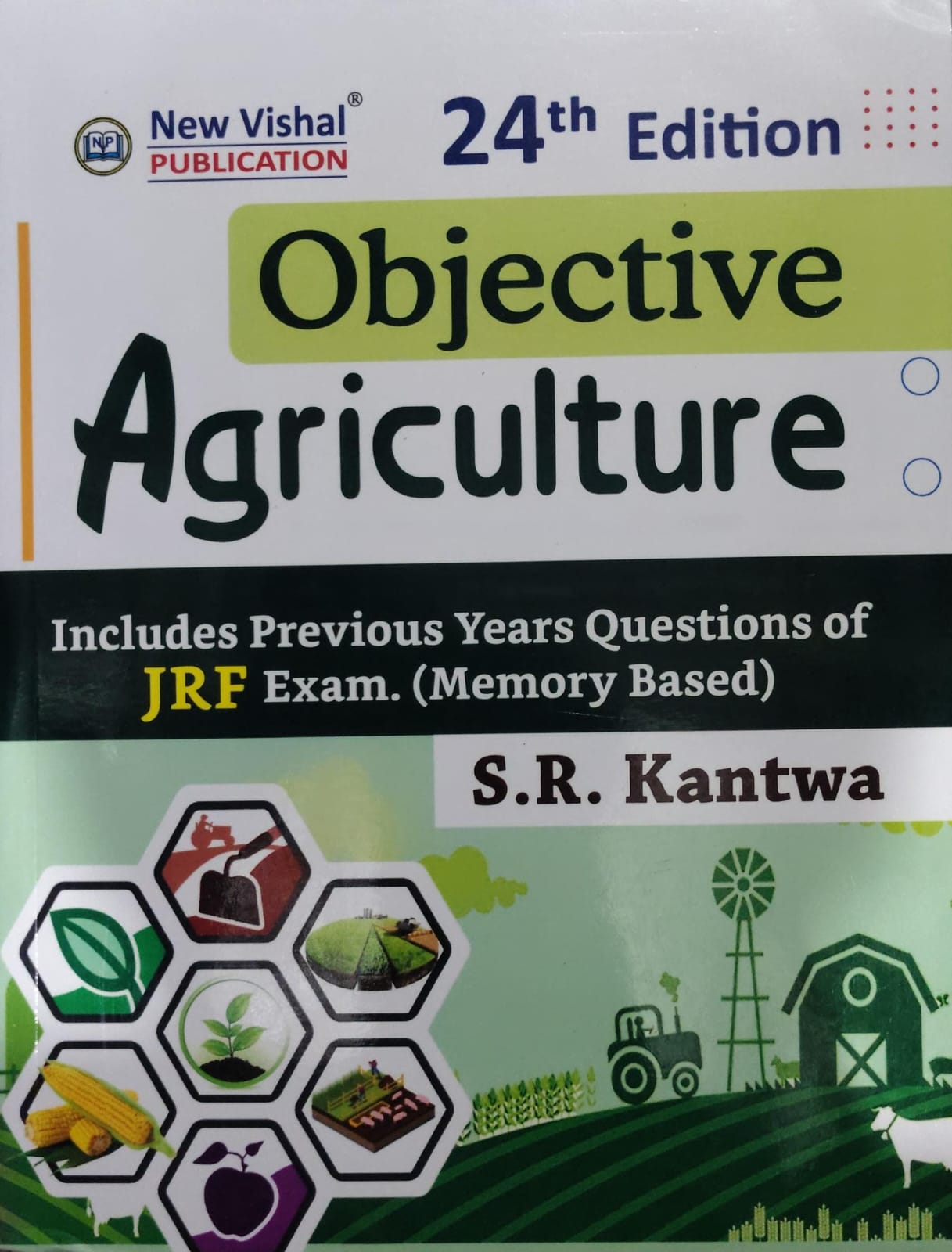 Objective Agriculture by S.R. Kantwa - 24th Edition - New Vishal Publication