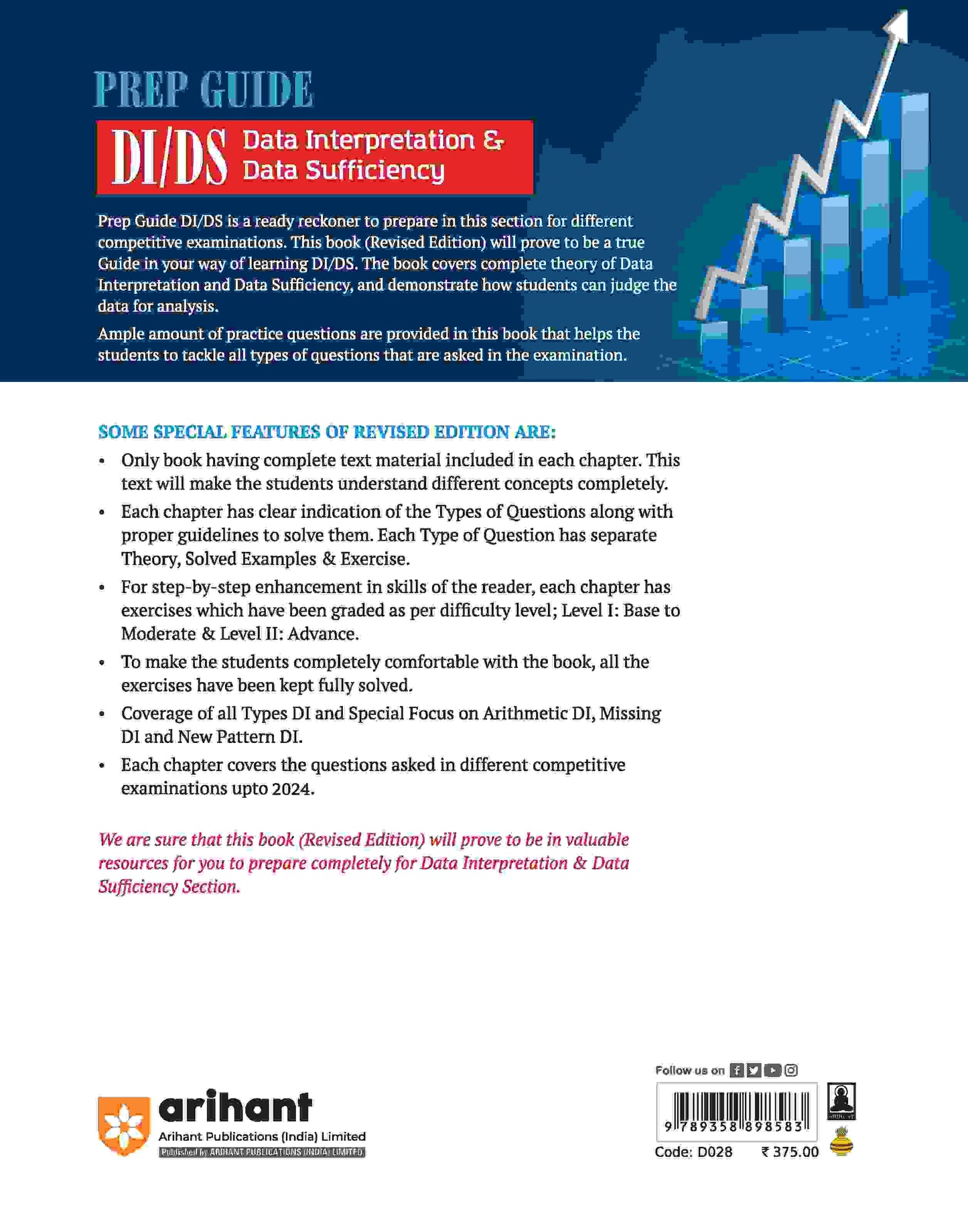 PREP GUIDE DI/DS Data Interpretation & Data Sufficiency | English Medium