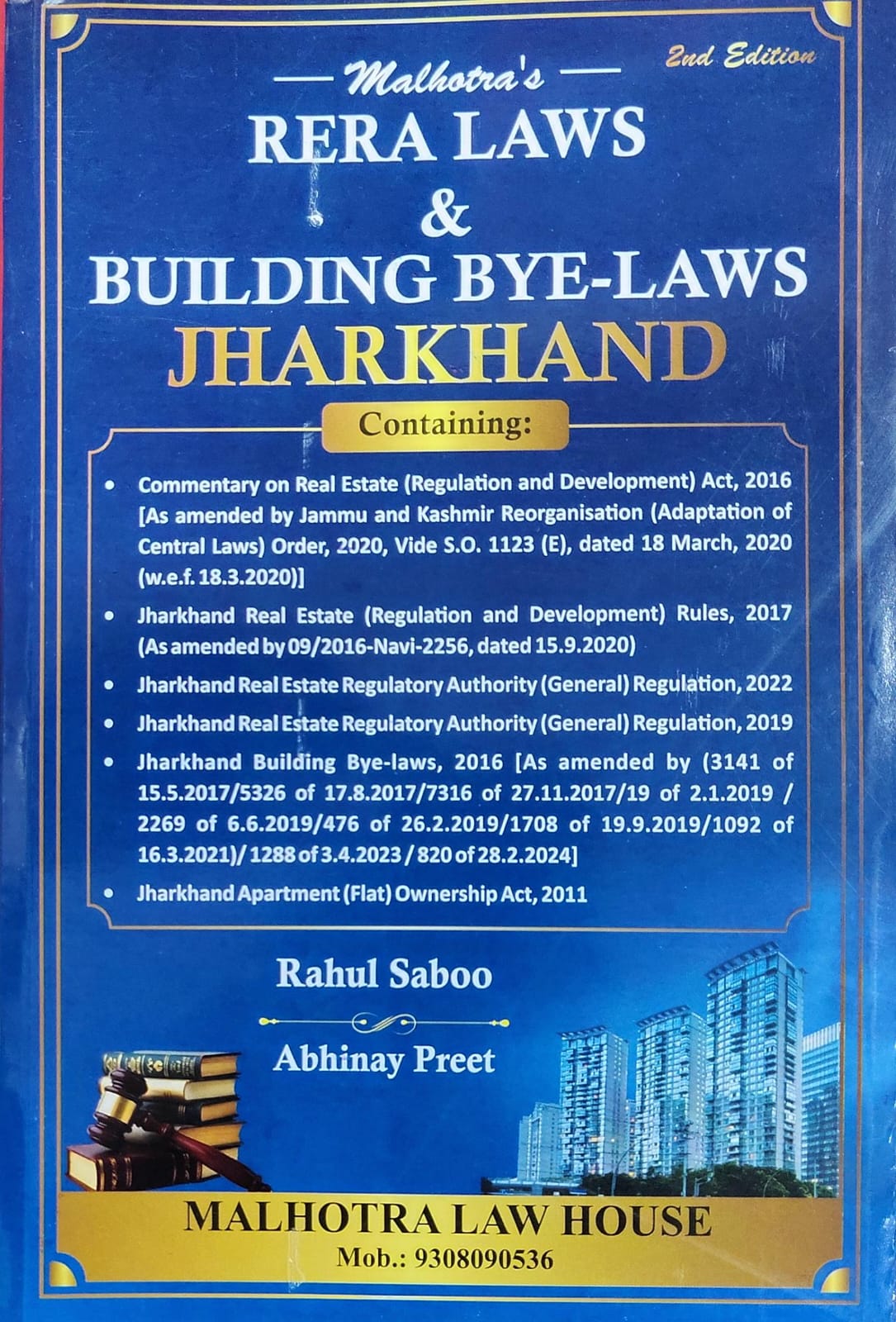 RERA Laws & Building Bye-Laws of Jharkhand