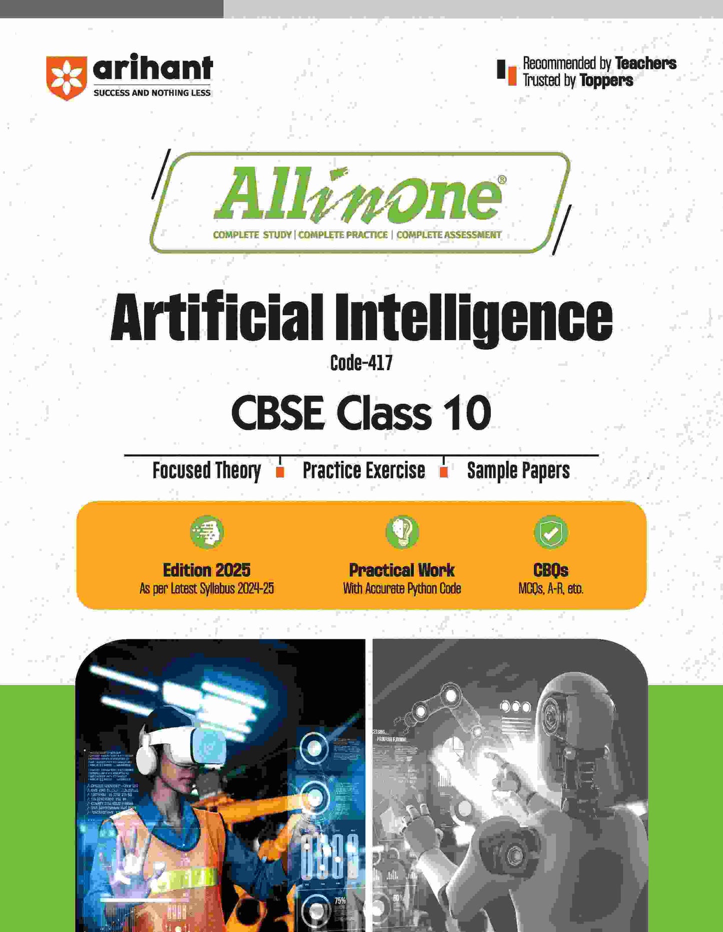 All In One CBSE Artifical Intelligence Class 10th | For CBSE Exams 2025 | Revised Edition 2025