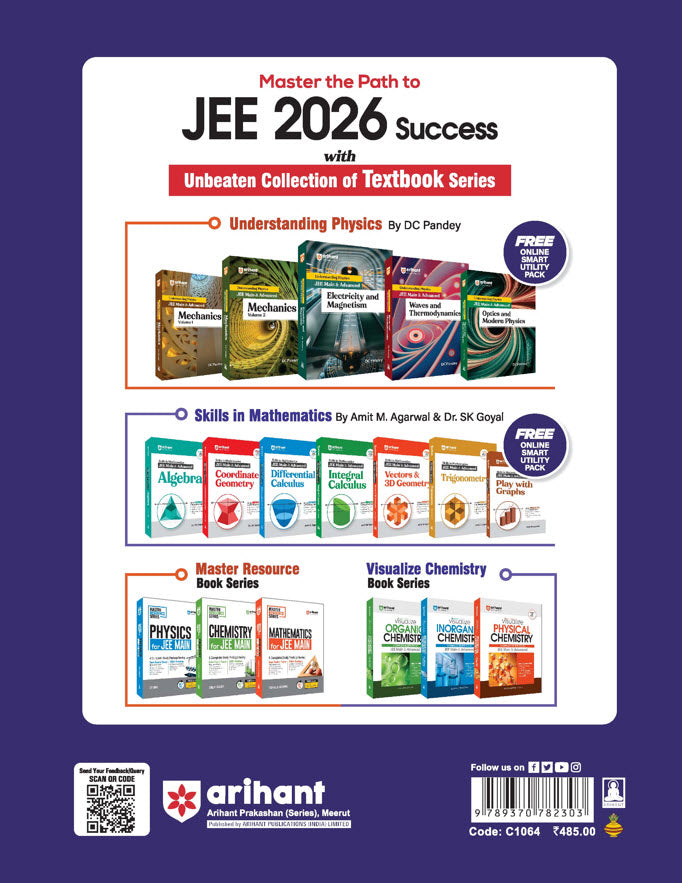 JEE Main Chemistry | 7 Years 143 Shifts (2025-2019 All Papers) | Chapterwise- Topicwise Solved Papers | 2500+ MCQs, Key Idea, Concept Enhancer