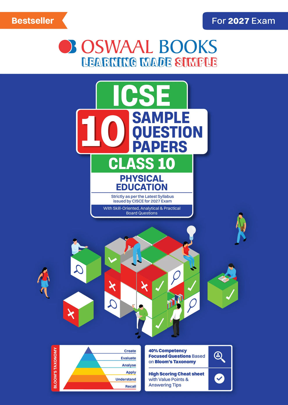 Oswaal ICSE 10 Sample Question Papers Class 10 Physical Education (For 2027 Exam)