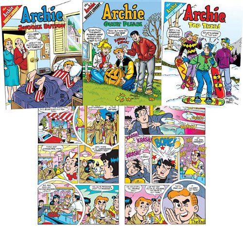 Archie Comic Publications The Archie characters were created by Bob Montana and Vic Bloom in 1941. AUTHOR: MIDDLE (NOVEL)