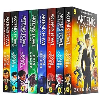 Artemis Fowl Complete Box Set (8 Books) by Eoin Colfer Author: Eoin Colfer (Novel)