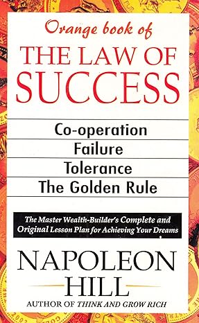 THE LAW OF SUCCESS BY NAPOLEON HILL (NOVEL)