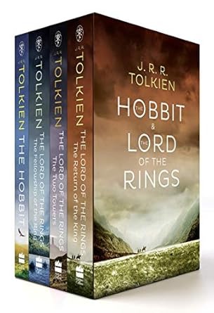 The Hobbit & The Lord of the Rings – 4 Book Box Set (Novel)