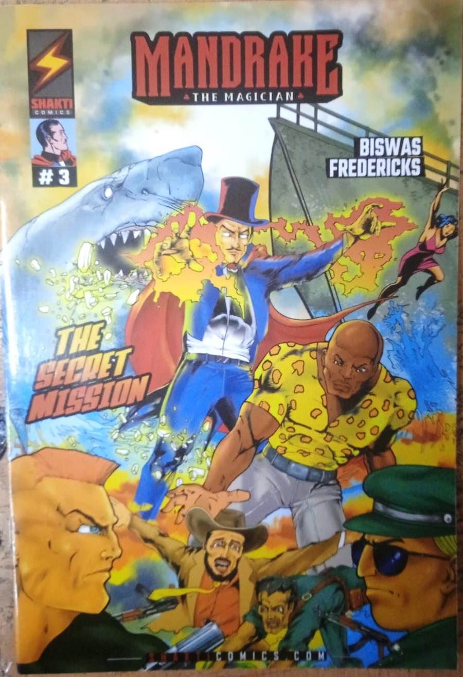 Mandrake the Magician: The Secret Mission Authors: Biswas Fredericks (novel)